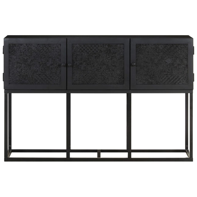 skænk 115x30x76 cm massivt mangotræ