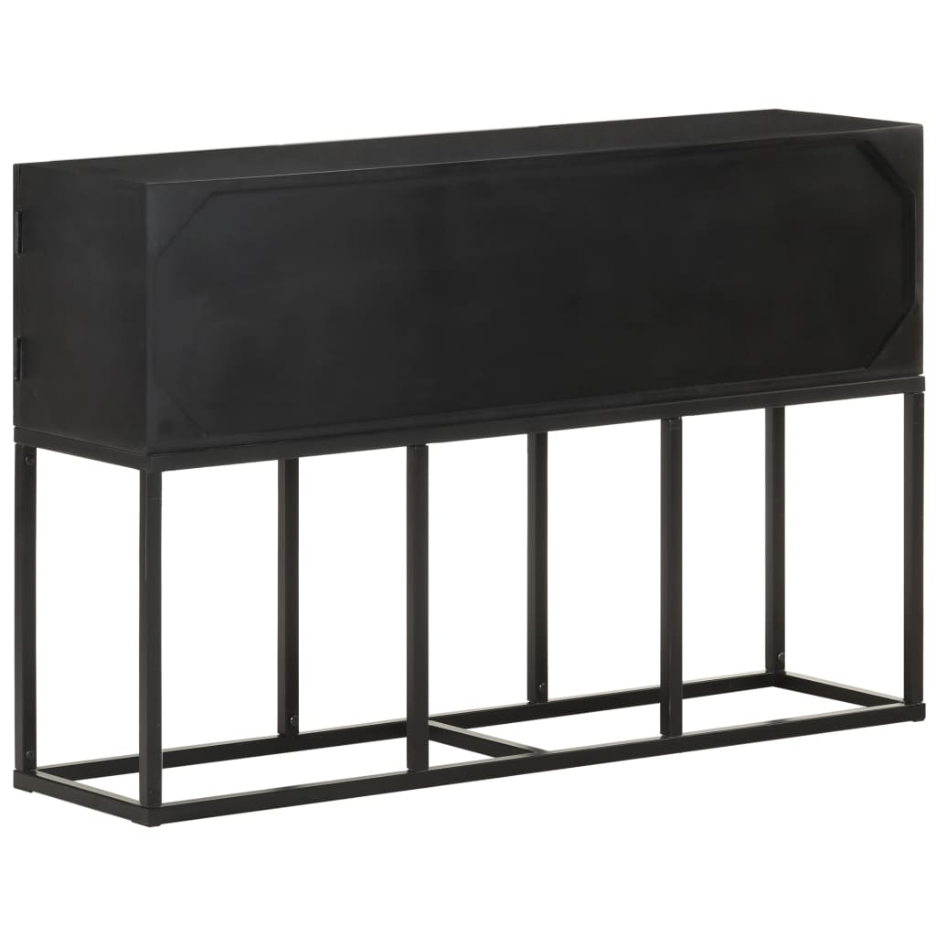 skænk 115x30x76 cm massivt mangotræ