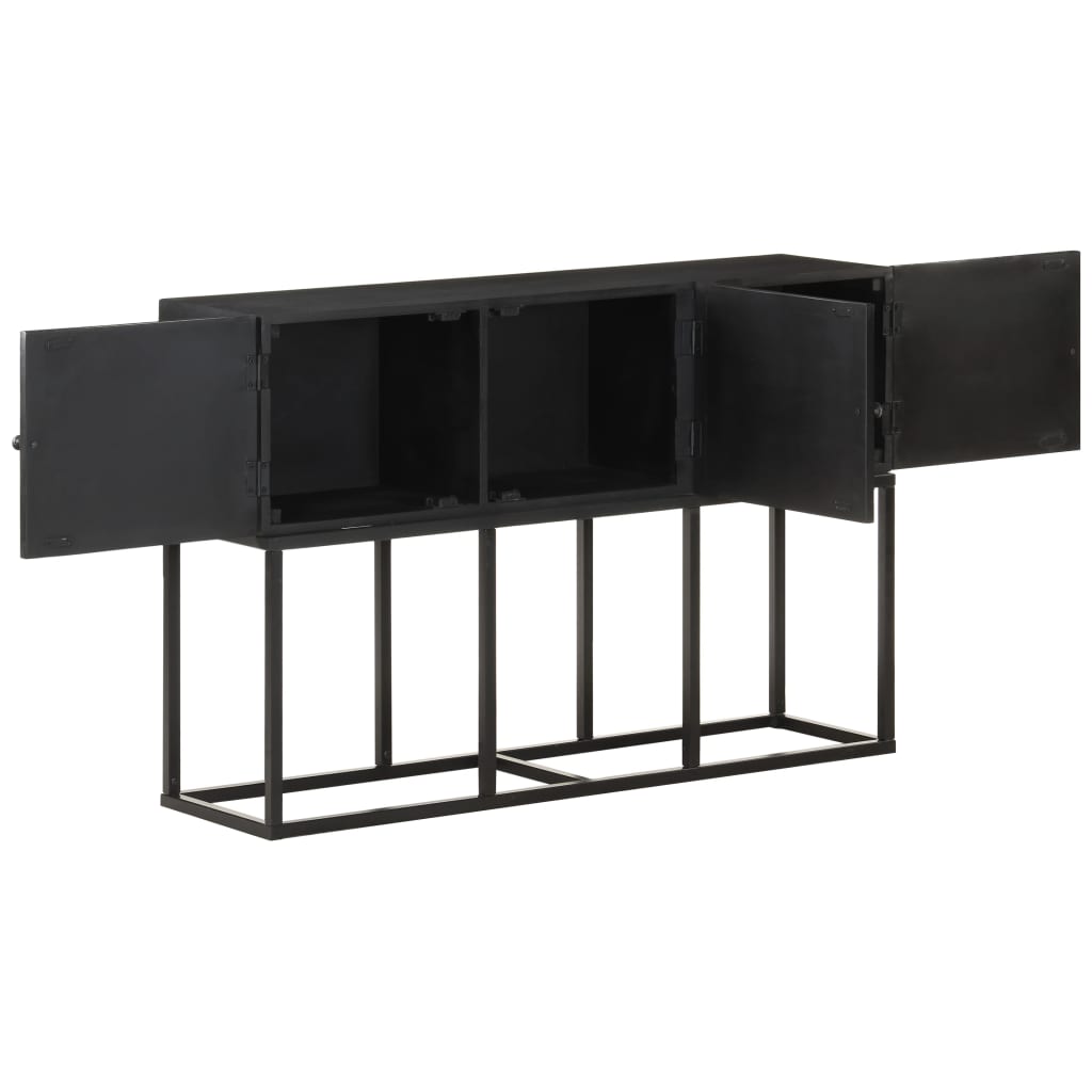 skænk 115x30x76 cm massivt mangotræ