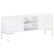 tv-skab 115x30x46 cm massivt mangotræ