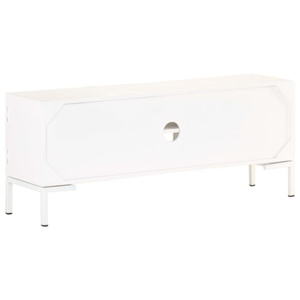 tv-skab 115x30x46 cm massivt mangotræ