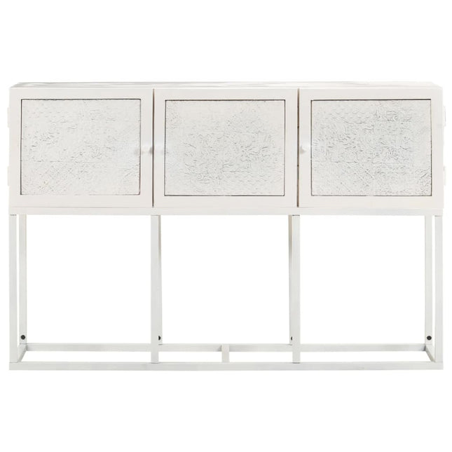 skænk 115x30x76 cm massivt mangotræ