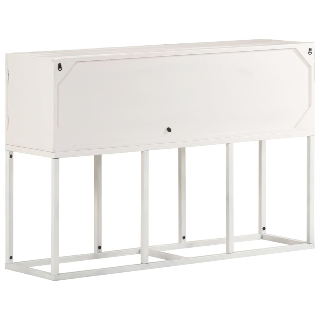 skænk 115x30x76 cm massivt mangotræ