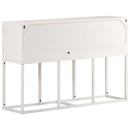 skænk 115x30x76 cm massivt mangotræ
