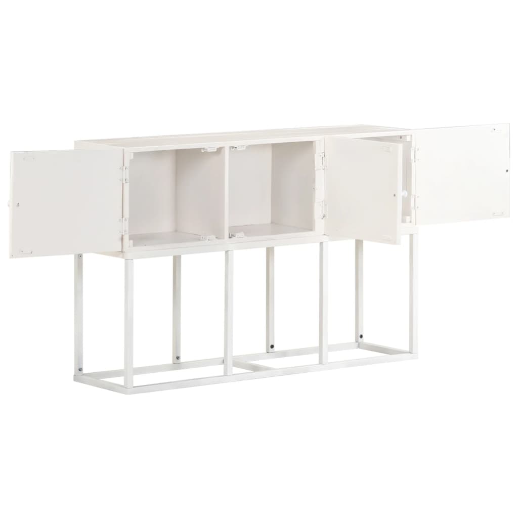 skænk 115x30x76 cm massivt mangotræ