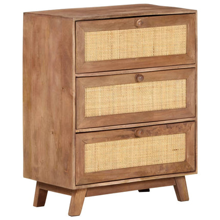 skænk 61x35x76 cm massivt mangotræ