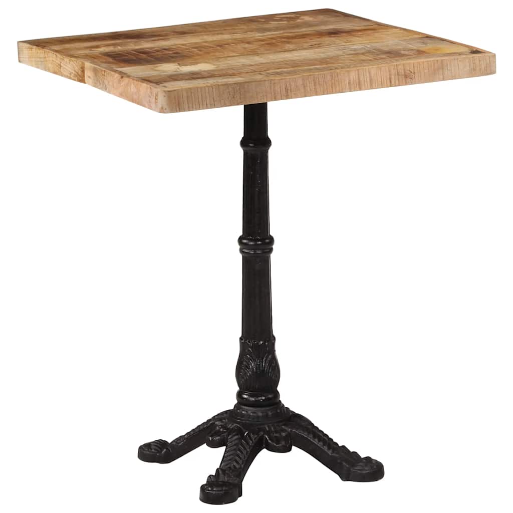 bistrobord 60x60x77 cm ru mangotræ billede