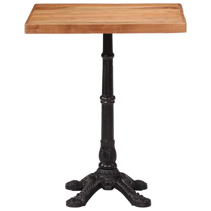 bistrobord 60x60x76 cm massivt akacietræ