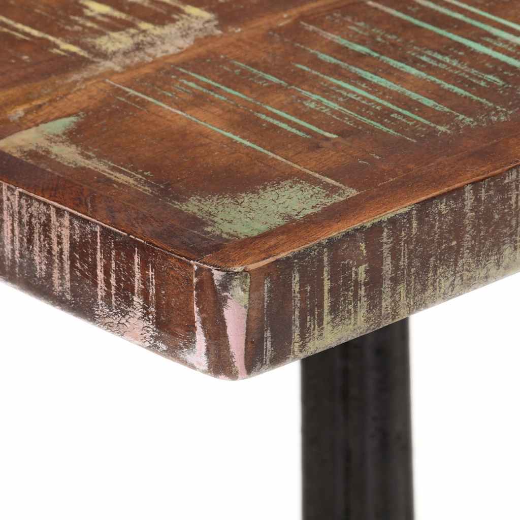bistrobord 60x60x76 cm massivt genbrugstræ