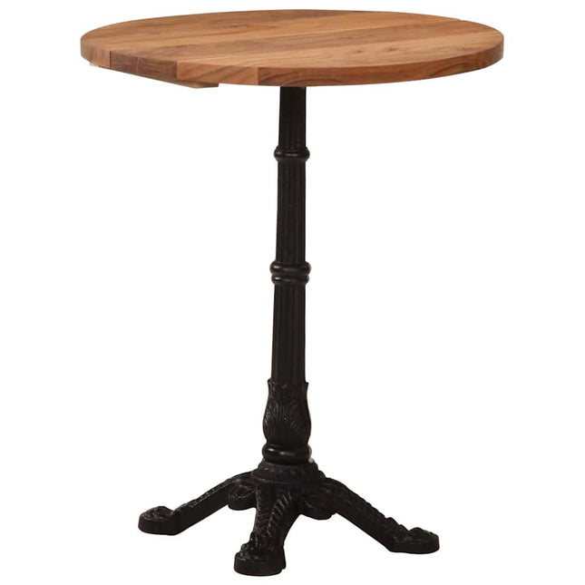 bistrobord Ø60x76 cm massivt akacietræ