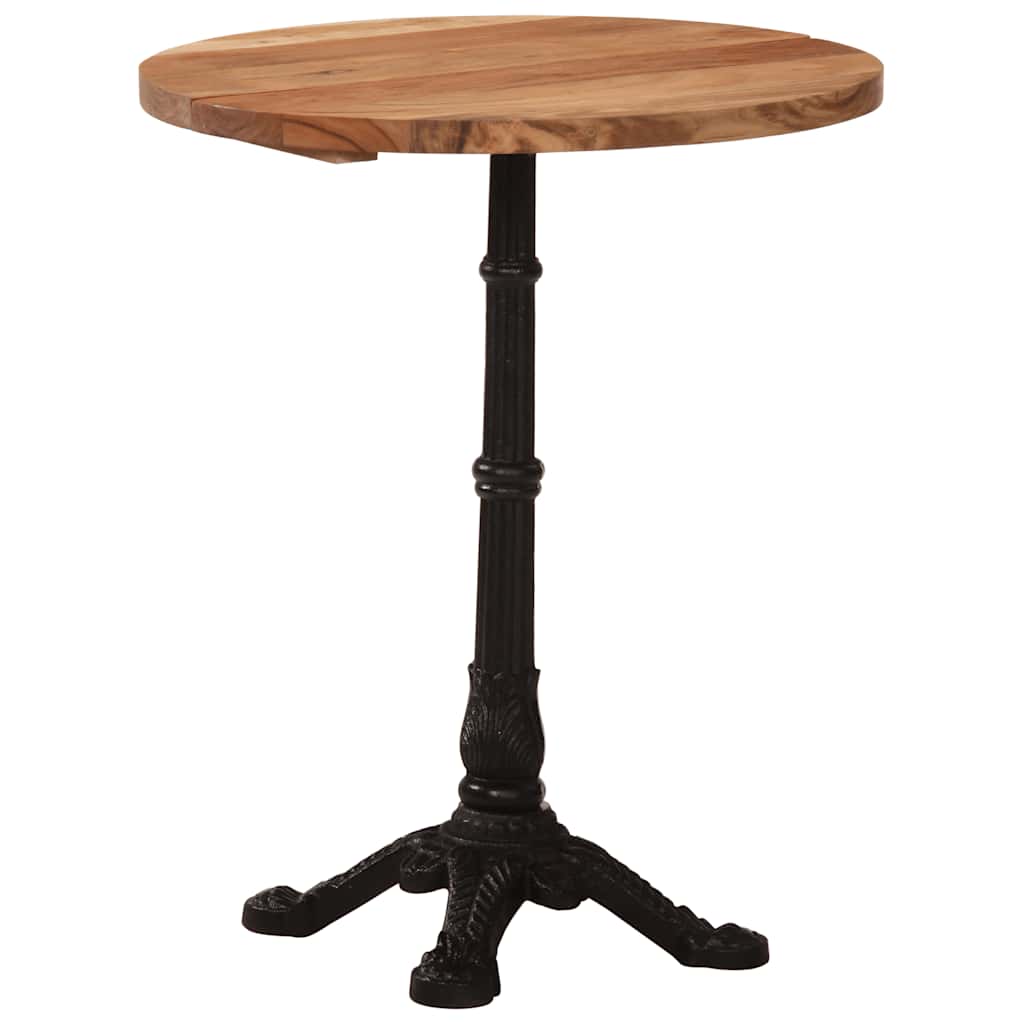 bistrobord Ø60x76 cm massivt akacietræ