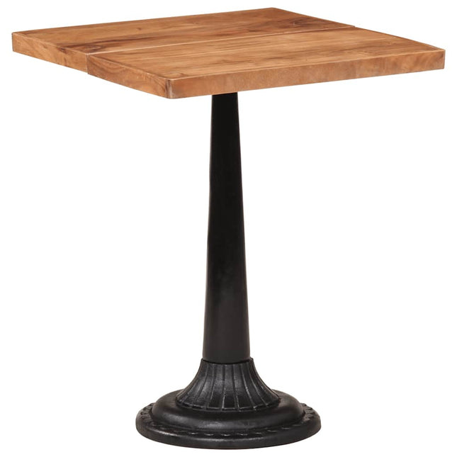 bistrobord 60x60x76 cm massivt akacietræ