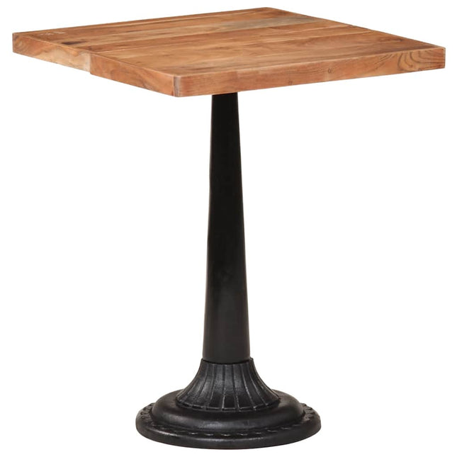 bistrobord 60x60x76 cm massivt akacietræ