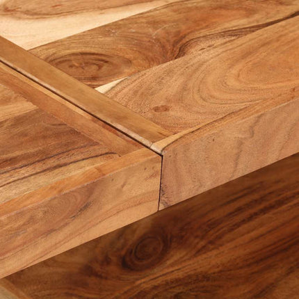 konsolbord 150x30x75 cm massivt akacietræ