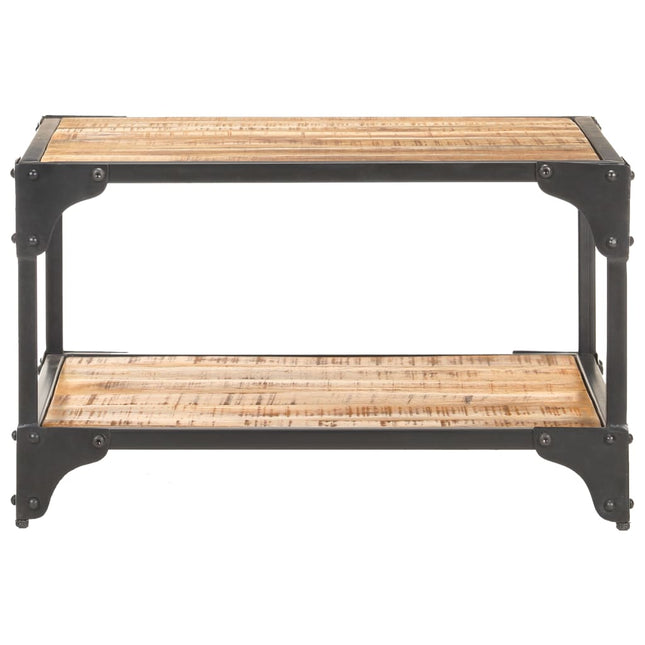 sofabord 60x60x35 cm massivt mangotræ