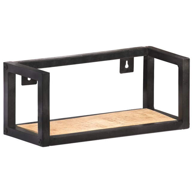 væghylder 2 stk. 40 cm ru mangotræ