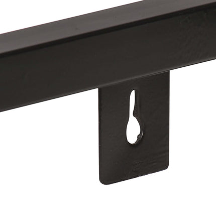 væghylder 2 stk. 80 cm massivt akacietræ