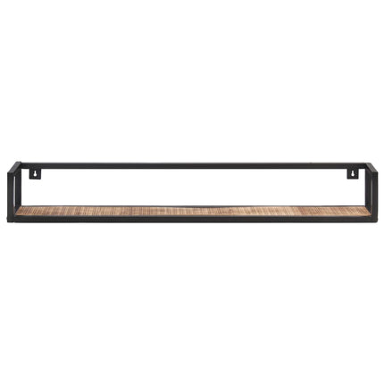 væghylder 2 stk. 120 cm ru mangotræ