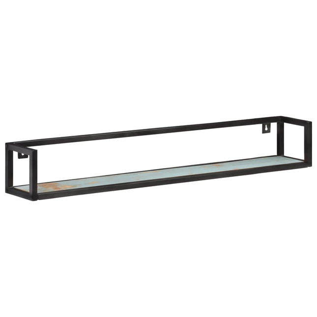væghylder 2 stk. 120 cm massivt genbrugstræ