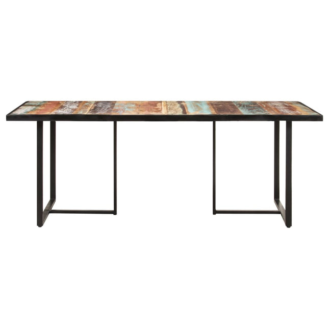 spisebord 200 cm massivt genbrugstræ