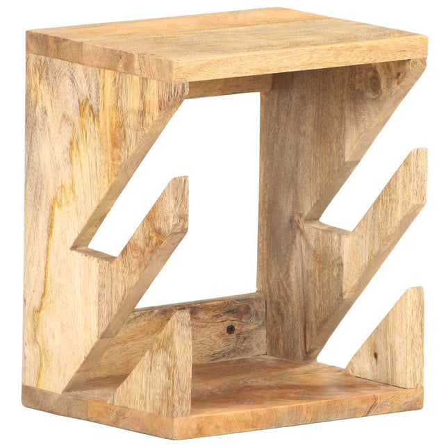 væghængt skateboardstativ 25x20x30 cm massivt mangotræ