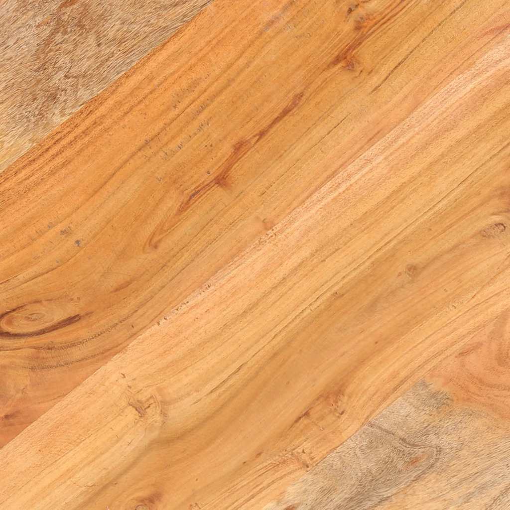 sofabord Ø68x43 cm massivt akacietræ