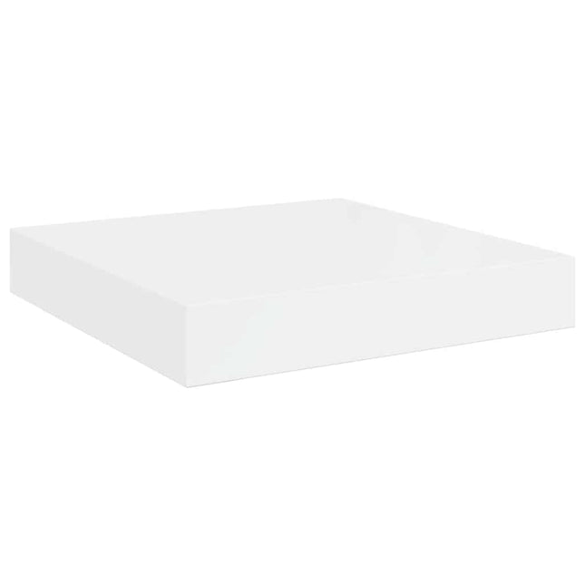 væghylde 23x23,5x3,8 cm MDF hvid højglans