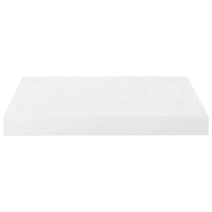 væghylder 4 stk. 40x23,5x3,8 cm MDF hvid højglans