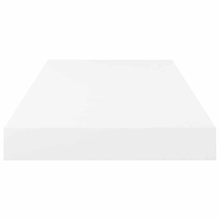 væghylde 50x23,5x3,8 cm MDF hvid højglans