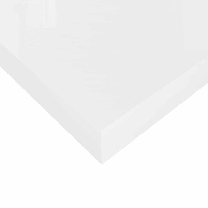 væghylde 60x23,5x3,8 cm MDF hvid højglans