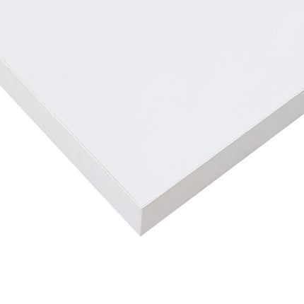 væghylder 2 stk. 80x23,5x3,8 cm MDF hvid højglans