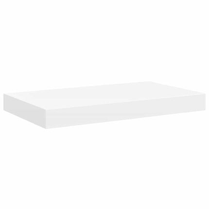 væghylder 2 stk. 40x23,5x3,8 cm MDF hvid