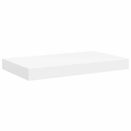 væghylder 2 stk. 40x23,5x3,8 cm MDF hvid