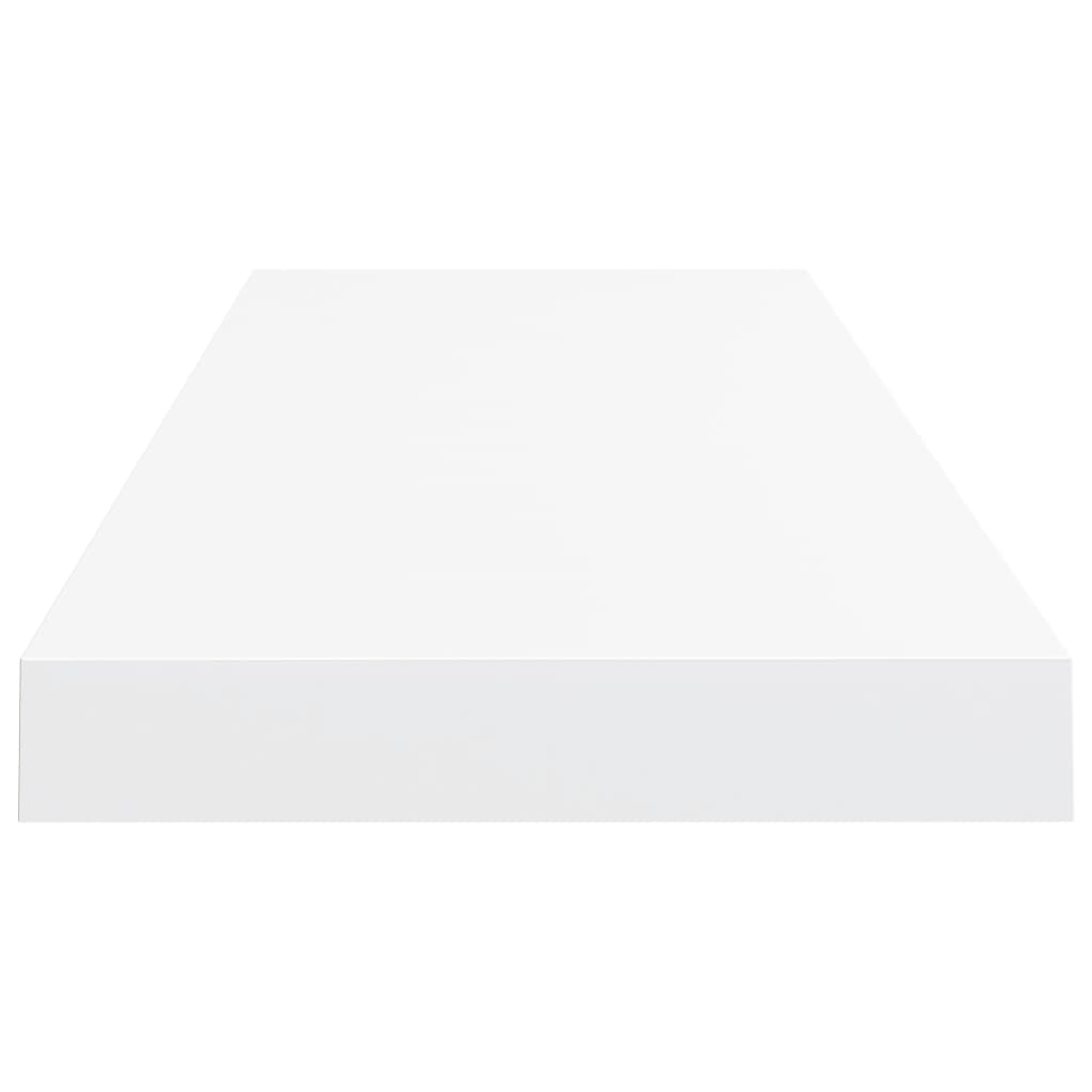 væghylder 4 stk. 80x23,5x3,8 cm MDF hvid