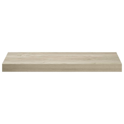 væghylde 60x23,5x3,8 cm MDF egetræsfarve