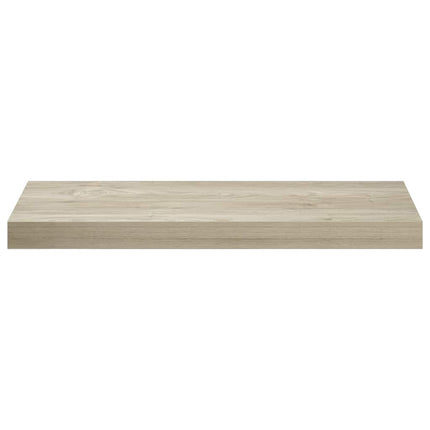 væghylder 4 stk. 60x23,5x3,8 cm MDF egetræsfarve