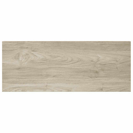 væghylder 4 stk. 60x23,5x3,8 cm MDF egetræsfarve
