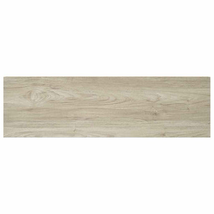 væghylde 80x23,5x3,8 cm MDF egetræsfarve