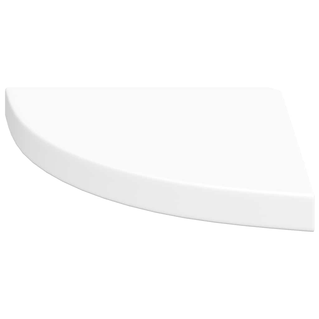 hjørnehylder 4 stk. 35x35x3,8 cm MDF hvid