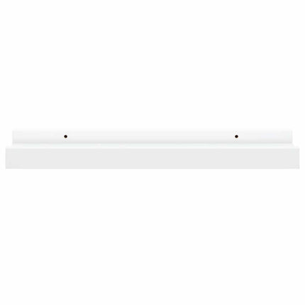 gallerihylder 2 stk. 40x9x3 cm MDF hvid