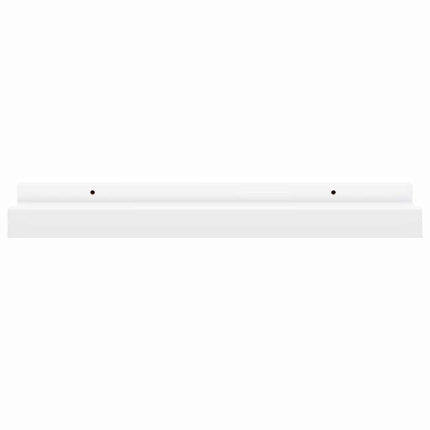 gallerihylder 2 stk. 40x9x3 cm MDF hvid