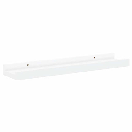 gallerihylder 2 stk. 40x9x3 cm MDF hvid