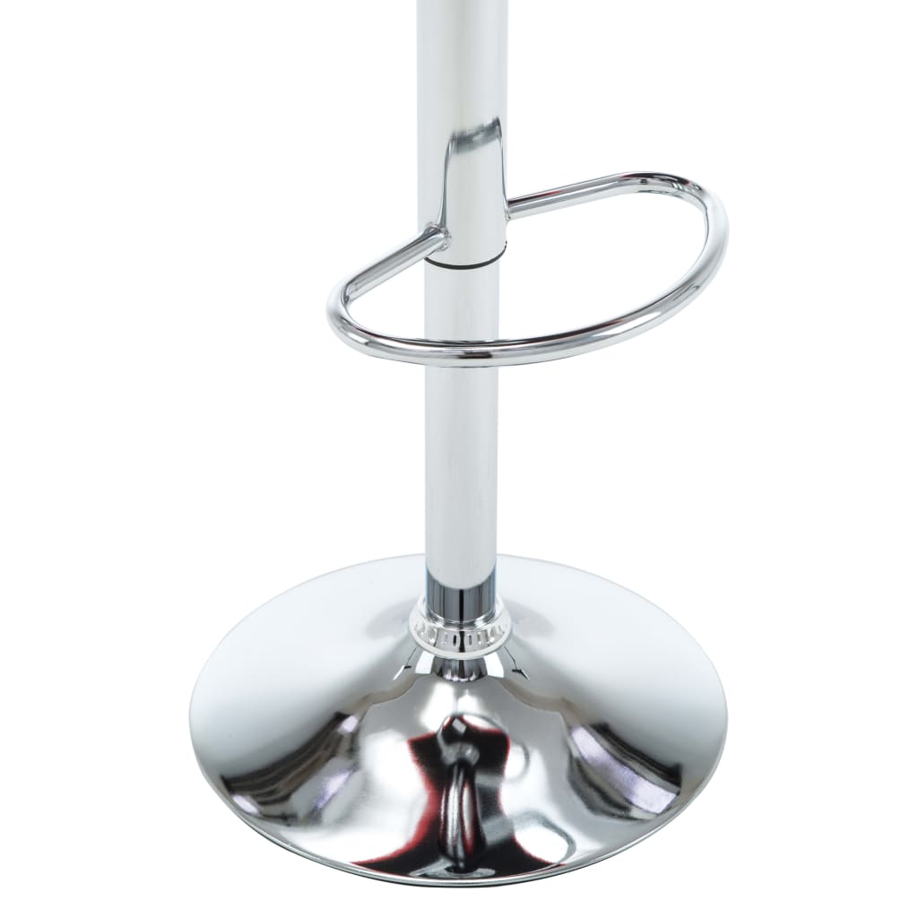 barstole 2 stk. kunstlæder lilla