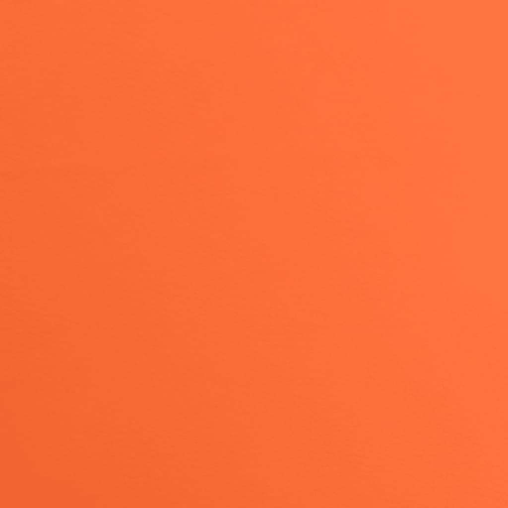 salonstol kunstlæder orange