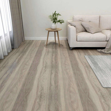 Gulvplanker 5,11 m² 55 pcs PVC Træfarve