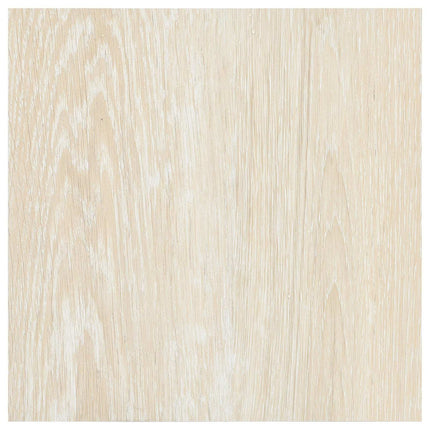Gulvplanker 5,11 m² 55 pcs PVC Hvid og Beige
