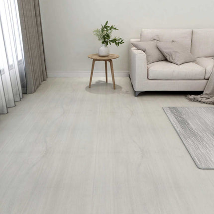 Gulvplanker 55 pcs Creme 5,11 m² PVC