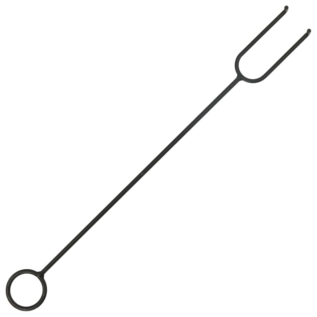 bålfad med ildrager 68 cm XXL stål
