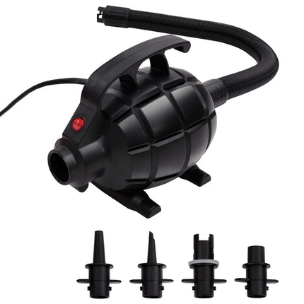 elektrisk luftpumpe sort