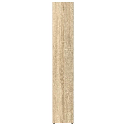 CD-reoler 2 stk. 21x16x93,5 cm spånplade sonoma-eg